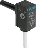 spte-p10r-s6-v-25k Festo Pressure Switch, Push In 6 mm 0bar to 10bar