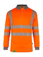 ewcpklsorm Beeswift EWCPKLS Orange Unisex Hi Vis Polo Shirt, M