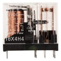 g2r-2-dc12 Omron PCB Mount Power Relay, 12V dc Coil, 5A Switching Current, DPDT