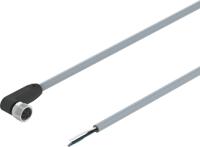 neba-m8w4-u-25-n-le4 Festo Male 4 way Socket to 4 way Cable Actuator/Sensor Cable, 2.5 m