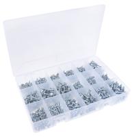 546-3478 RS PRO Steel 1200 Piece Pozidriv, Slot Drive Screw/Bolt Kit