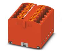 3273420 Phoenix Contact Distribution Block, 12 Way, 4mm², 24A, 450 V, Red
