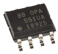 opa551ua OPA551UA Texas Instruments, Operational Amplifier, 3 MHz, 8-Pin 30 V SOIC