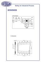 gc52500s GEORGIN GC 52500 Series Power Supply Repeater, Current Input, Analogue Output