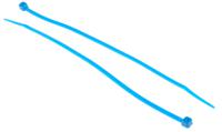 404-534 RS PRO Cable Tie, 200mm x 3.6 mm, Blue Nylon, Pk-100
