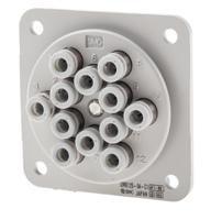 dmk12s-04-c1 SMC DMK Series Multi-Connector Fitting, Tube-to-Tube Connection Style