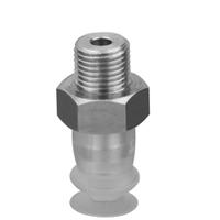 1820415037 EMERSON ? AVENTICS 20mm Bellows Fluoromethyl Silicone Suction Cup , 1/8 in