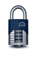 rs-vulcan-combi-50 Squire Combination Weatherproof Die Cast Combination Padlock, 8mm Shackle, 50mm Body