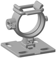 161-64004-hwclip16-pa66hirhs-bk HellermannTyton Black Polyamide fixing clip, 16mm Max. Bundle