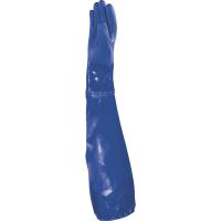 ve766bl09 Delta Plus PETRO VE766 Blue Polyvinyl Chloride Work Gloves, Size 9, Polyvinyl Chloride Coating