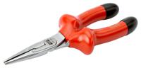 2430v-200 Bahco Long Nose Pliers, 200 mm Overall, Straight Tip, 72mm Jaw