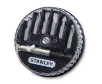 1-68-737 Stanley Bit 7 Pieces, Flat, Hex, Phillips, Pozidriv, Square, Tampered Torx, Torx
