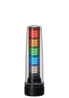 ls7-502dwh-rygbc Patlite LS7 Series Clear Signal Tower, 5 Lights, 24 V dc, Direct Mount
