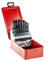 212-941 RS PRO 25-Piece Twist Drill Bit Set for Metal, 13mm Max, 1mm Min, HSS Bits