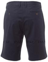 s00278-p104-08007-34 Paperwear CLASSY SHORTS Navy Blue 2% Elastane, 98% Cotton Work shorts, 31in