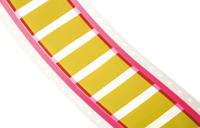 rps-10-220-4 TE Connectivity Yellow Heatshrink Labels, 50mm Width, 250 Qty