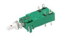 ne182aeesnl6amp C & K Push Button Switch, Latching, Through Hole, DPST, 100 V dc, 250V ac