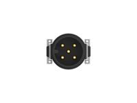 484924-e ERNI Circular Connector, 5 Contacts, Board, M12 Connector, Plug, Male, IP65, IP67, Standard Circular Connectors Series
