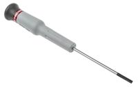 aef3x75 Facom Slotted Precision Screwdriver, 3 mm Tip, 75 mm Blade, 168 mm Overall