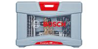 2608p00233 Bosch 49-Piece Twist Drill Bit Set for Masonry, 20mm Max, 2mm Min