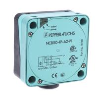 ncb50-fp-a2-p1 Pepperl + Fuchs Inductive Block Proximity Sensor, 50 mm Detection, PNP NO+NC, 10 → 60 V dc
