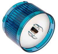lr7-e-b Patlite LR7 Series Blue Light Module, 24 V dc, LED Bulb, IP65, NEMA TYPE 4X, 13