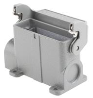 09200160251 HARTING Han A Heavy Duty Power Connector Housing, PG16 Thread, Straight Harting Han Range