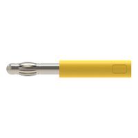rs-a-40-40-s-ni-ge Schutzinger Yellow, Male to Female Test Connector Adapter With Metal contacts and Nickel Plated - Socket Size: 4mm