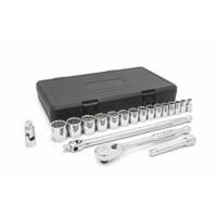 80792 GearWrench 19-Piece Imperial 1/2 in Standard Socket Set with Ratchet, 12 point
