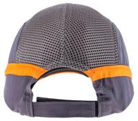 918-5674 Portwest Grey Standard Peak Bump Cap, ABS Protective Material