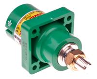 nps-e-gn-t4 ITT Cannon, Veam Powerlock Green Panel Mount Industrial Power Plug, Rated At 400A, 1.0 kV