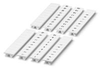 0809832 Phoenix Contact, ZB 5.08.LGS:L1-N.PE Terminal Marker for use with  for use with Terminal Blocks