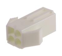 elr-04nv JST, EL Female Connector Housing, 4 Way, 2 Row