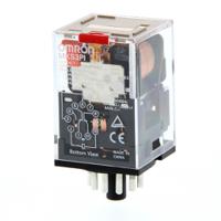 mks3pi-5-240vac Omron Plug In Power Relay, 240V ac Coil, 10A Switching Current, 3PDT