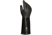 34652017 Mapa Butoflex 652 Black Butyl Puncture & Tear Resistant Gloves, Size 7, Butyl Coating