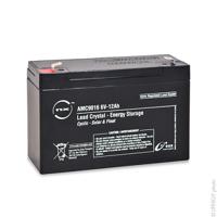 3-cnfj-12 ENIX Energies 6V Standard Sealed Lead Acid Battery, 12Ah