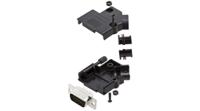6355-0055-01 Encitech Connectors, 6355 Series D Sub Hoods For Use With For Cable