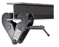 n05407418 YALE Powder Coated Mild Steel Beam Clamp, 5000kg Holding Weight, Fits Channel Size 90 → 320mm