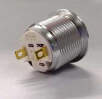 175-9603 RS PRO Illuminated Push Button Switch, Momentary, Panel Mount, 16mm Cutout, SPST, RGB LED, 36V dc, IP67