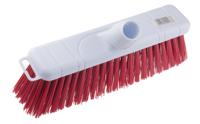 898-8245 RS PRO Broom, Red With PET Bristles for Indoor