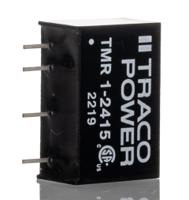 tmr-1-2415 TRACOPOWER TMR 1 DC-DC Converter, 24V dc/ 42mA Output, 18 → 36 V dc Input, 1W, Through Hole, +95°C Max Temp