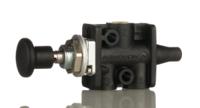 03042502 Norgren Knob 3/2 Pneumatic Manual Control Valve 03 Series, G 1/8, 1/8in, III B