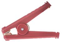 bu-102b-2 Mueller Electric Crocodile Clip, Copper Contact, 300A, Red