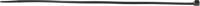 233-493 RS PRO Cable Tie, 380mm x 7.6 mm, Black Nylon, Pk-100