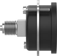 fma-40-10-14-en Festo G 1/4 Analogue Pressure Gauge 10bar Back Entry 40mm Outside Diameter