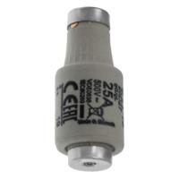 25d27 Eaton 25A DII Bottle Fuse, E27 Thread Size, gG, 500V ac