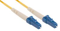 135-676 RS PRO LC to LC Simplex Single Mode OS1 Fibre Optic Cable, 9/125μm, Yellow, 2m