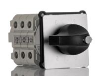 265-7673 RS PRO, SP 6 Position 30° Multi Step Cam Switch, 500V ac, 16A, Knob Actuator