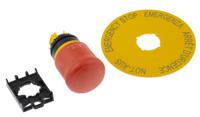 78639646-m22-pvtm22-am22-xak1 Eaton RMQ Titan M22 Series Turn to Release Emergency Stop Push Button, 22mm Cutout, IP69K
