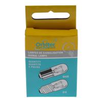 b3456 Orbitec BA9s Indicator Light, Clear, 24 V, 85 mA, 1000h